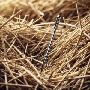 Needle in a haystack